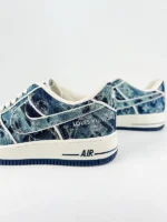 Nike Air Force 1 Low Custom Blue - Image 4