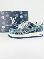 Nike Air Force 1 Low Custom Blue - Image 2