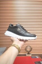 PRADA men's shoes 2025 Black & White – Bild 2