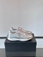 Prada Men's Shoes Silver – Bild 5