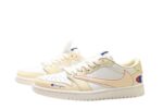 Air Jordan 01 Couple Shoes Cream