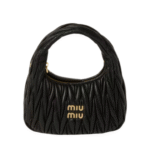 Wander Matelasse Nappa Schwarz 20 cm