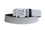 Fendi Men Belt White