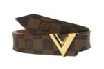 Louis Vuitton Women Belt V Buckle