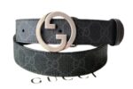 Gucci Men Belt Round Buckle