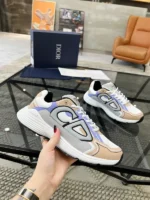 Dior Men's Shoes 2025 Fawn & Blue - Image 2