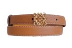Loewe Women Belt Thin Light Brown