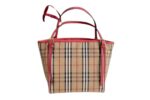 Burberry Women Bag Red Check