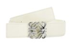 Loewe Women Belt Silver Buckle