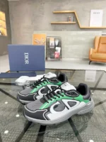 Dior Men's Shoes 2025 Dark Grey & Green – Bild 2