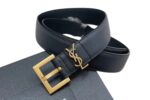 Saint Laurent Women Belt Golden Buckle