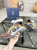 Dior Men's Shoes 2025 Brown Yellow – Bild 4