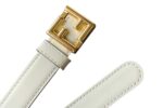 Fendi Women Belt White