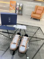 Dior Men's Shoes 2025 Brown Orange - Image 5