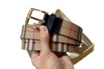 Burberry Men Belt Classic Buckle