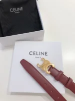 Celine Women Belt Maroon – Bild 8