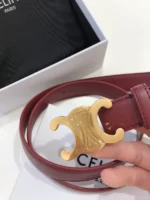 Celine Women Belt Maroon – Bild 6