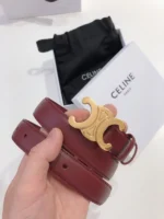 Celine Women Belt Maroon – Bild 3