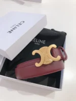Celine Women Belt Maroon – Bild 2