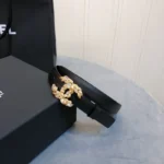 Chanel Women Belt Black – Bild 3