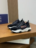 Dior Men's Shoes 2025 Black with White Sole – Bild 4