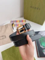 Gucci Women Belt Black – Bild 7