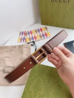 Gucci Women Belt Brown – Bild 5