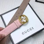 Gucci Women Belt Pink Gold – Bild 8