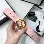 Gucci Women Belt Pink Gold – Bild 5