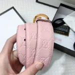 Gucci Women Belt Pink Gold – Bild 3