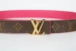 Louis Vuitton Women Belt Brown and Pink – Bild 8
