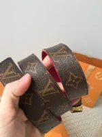 Louis Vuitton Women Belt Brown – Bild 8