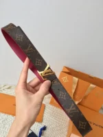 Louis Vuitton Women Belt Brown – Bild 7