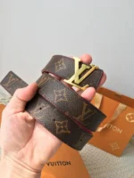 Louis Vuitton Women Belt Brown – Bild 3