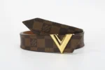 Louis Vuitton Women Belt V Buckle – Bild 4