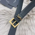 Saint Laurent Women Belt Golden Buckle – Bild 8