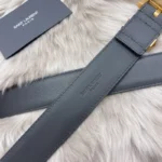 Saint Laurent Women Belt Golden Buckle – Bild 7