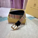Burberry Men Belt Classic Buckle – Bild 8