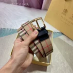 Burberry Men Belt Classic Buckle – Bild 5