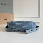 Balenciaga Women Bag Blue – Bild 3