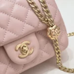 Chanel Women Bag Baby Pink - Image 8