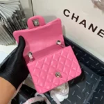 Chanel Women Bag Pink – Bild 8