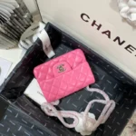 Chanel Women Bag Pink – Bild 7