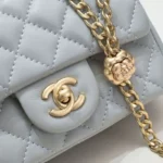 Chanel Women Bag Grey – Bild 8