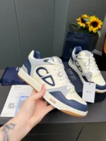 Dior Couple Shoes Classic Dark Blue & Fawn – Bild 5