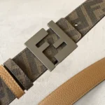 Fendi Men Belt Brown – Bild 3