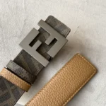 Fendi Men Belt Brown – Bild 4