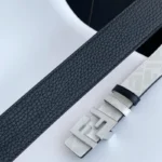 Fendi Men Belt White – Bild 2