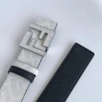 Fendi Men Belt White – Bild 6