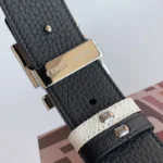 Fendi Men Belt White – Bild 4